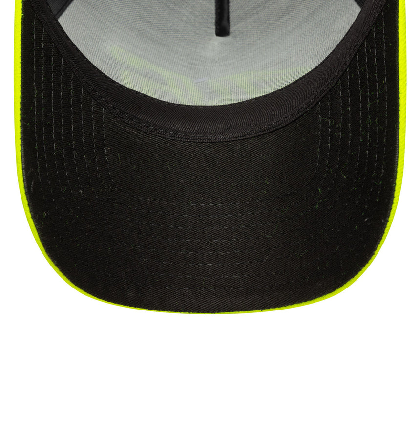 Cappellino Valentio Rossi #46, trucker, VR46, New Era, 9FORTY, nero