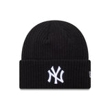 Berretto New York Yankees, con polsino largo, New Era, nero