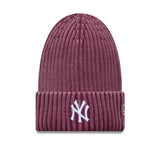 New York Yankees, berretto beanie lavato, MLB, New Era, rosso
