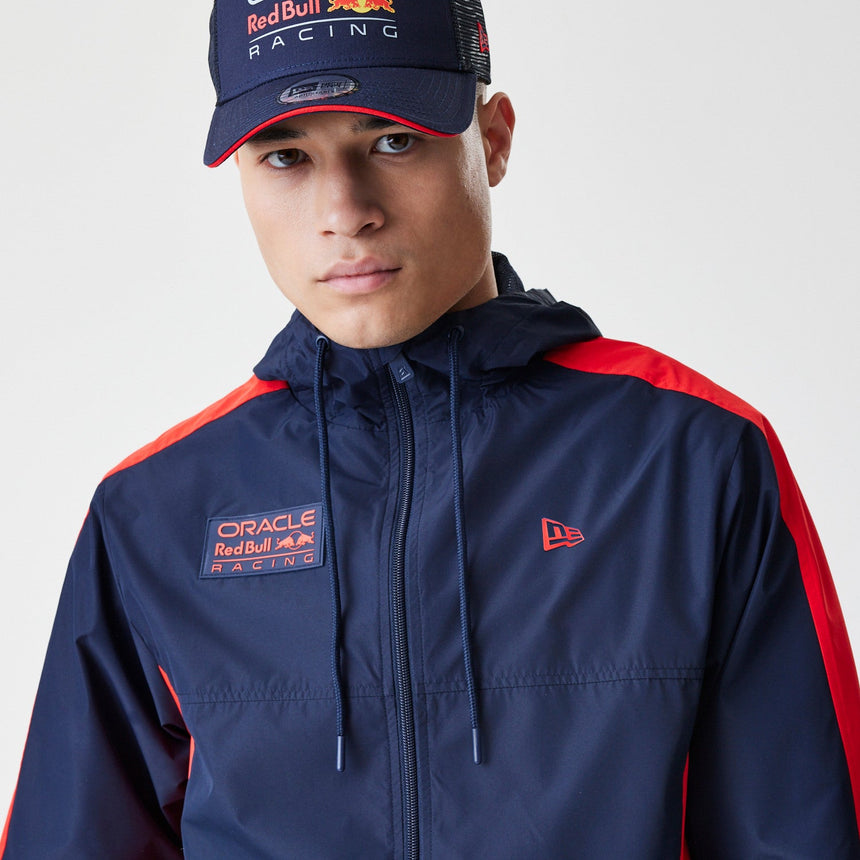 Giacca Red Bull Racing Windrunner New Era Blu