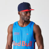 T-shirt senza maniche Red Bull Racing, New Era, mesh da basket, blu