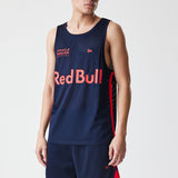 Maglietta senza maniche Red Bull Racing, New Era, mesh da basket, blu scuro