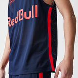 Maglietta senza maniche Red Bull Racing, New Era, mesh da basket, blu scuro
