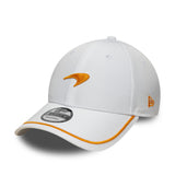 Cappellino McLaren stagionale, New Era 9FORTY, bianco