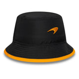 McLaren x Reiss cappello bucket, stagionale, a taglio affusolato, New Era, 9FORTY, nero
