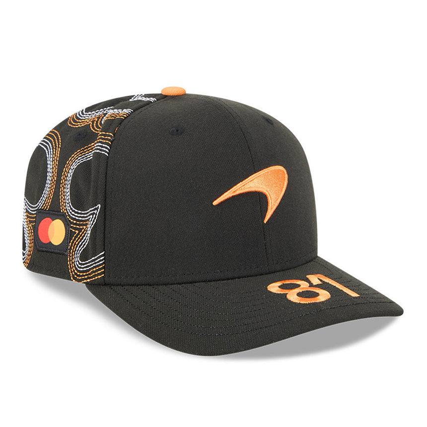 Berretto McLaren del team, Austin SE, Oscar Piastri, New Era, 9SEVENTY, nero