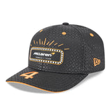 Cappellino McLaren, edizione speciale Las Vegas, Lando Norris, New Era, 9SEVENTY, nero