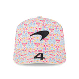Cappellino McLaren ufficiale del team, Lando Norris, edizione speciale Messico, New Era, 9SEVENTY, bianco