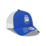 Cappellino Visa RB, trucker, edizione speciale Las Vegas, Isack Hadjar, New Era, 9FORTY, blu