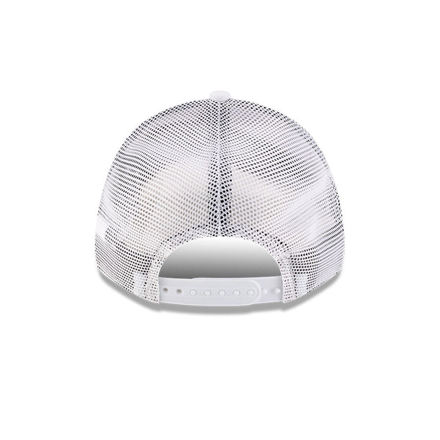 Cappellino Visa RB trucker, edizione speciale Miami, New Era, 9FORTY, bianco