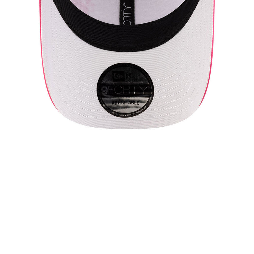 Cappellino Visa RB trucker, edizione speciale Miami, New Era, 9FORTY, bianco