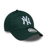 Cappellino dei New York Yankees, Cappellino da donna ESS 9TWENTY, New Era, 9TWENTY, verde, verde