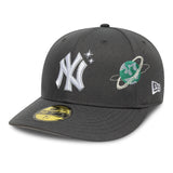 Berretto New York Yankees, PLANET ICON, 59FIFTY, PC, mimetico, nero
