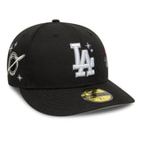 Cappellino Los Angeles Dodgers, PLANET ICON, New Era, 59FIFTY, PC, nero