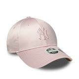 Cappellino New York Yankees, fiocco in raso sul retro, New Era, 9FORTY, rosa, rosa