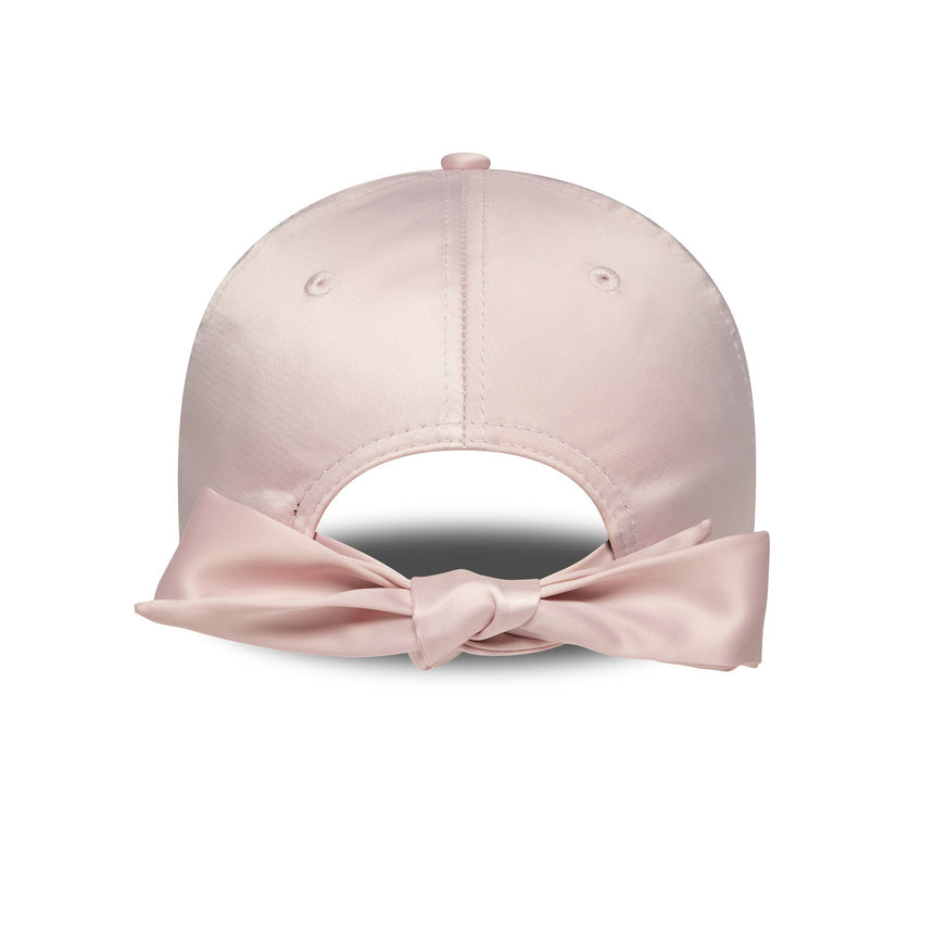 Cappellino New York Yankees, fiocco in raso sul retro, New Era, 9FORTY, rosa, rosa