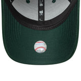 Cappellino da donna New York Yankees in velluto, modello 9FORTY, New Era, verde