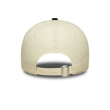 Cappellino dei New York Yankees, pelle scamosciata sintetica, New Era, 9FORTY, beige e nero