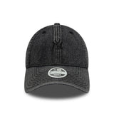 Cappellino New York Yankees, denim, 9TWENTY, nero