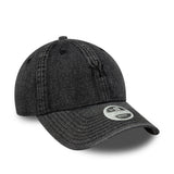 Cappellino New York Yankees, denim, 9TWENTY, nero