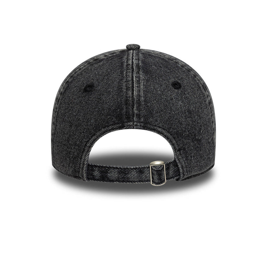 Cappellino New York Yankees, denim, 9TWENTY, nero