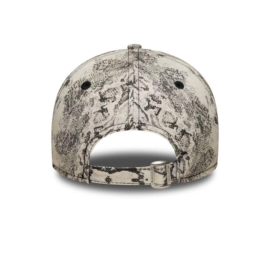 Cappellino dei New York Yankees, motivo serpente, 9FORTY, New Era, grigio