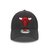 Cappellino Chicago Bulls, lana Melton, modello 9FORTY, Chicago Bulls, grigio