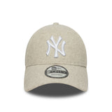 Cappellino New York Yankees, lana Melton, 9FORTY, crema