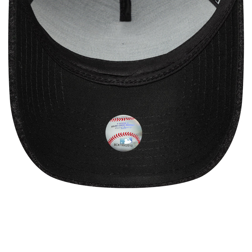 Cappellino New York Yankees, Melton, A-frame, New Era, 9FORTY, nero