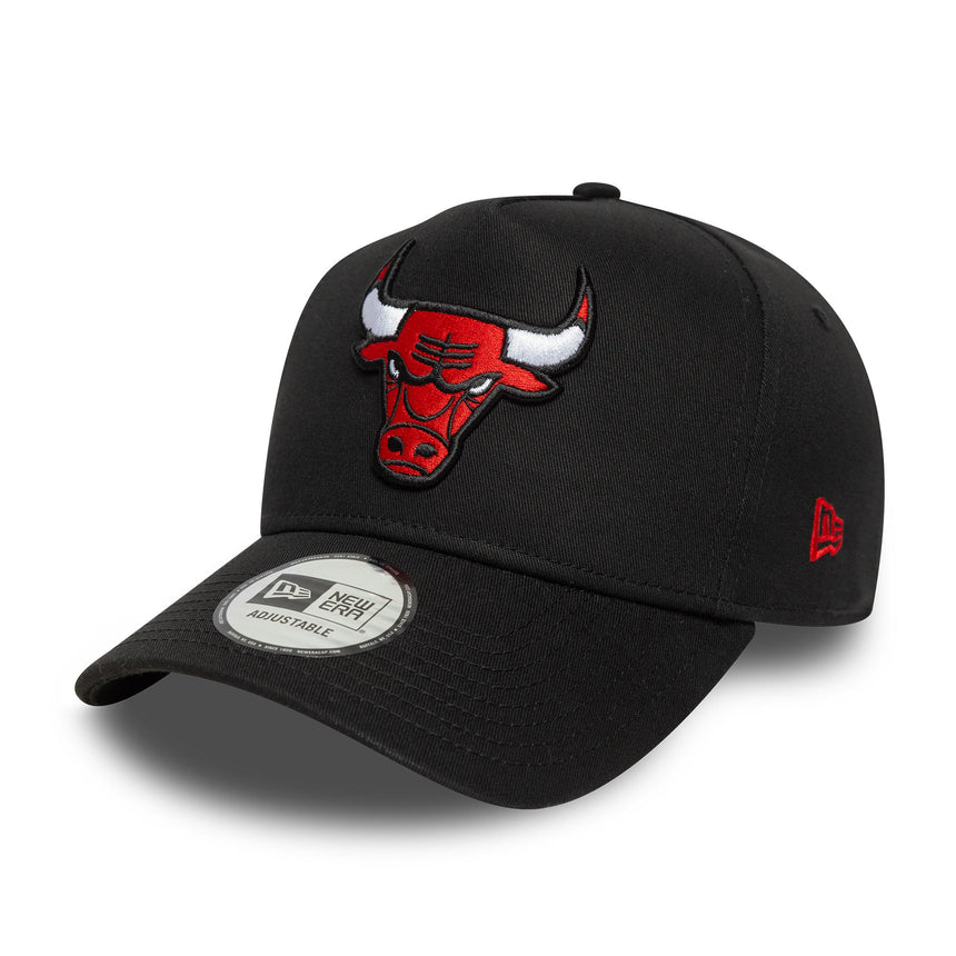 Cappellino dei Chicago Bulls, toppa laterale A-Frame, nero