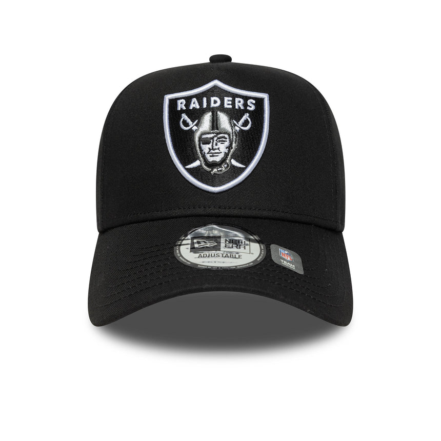 Las Vegas Raiders, patch laterale, New Era, A-frame, nero