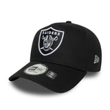 Las Vegas Raiders, patch laterale, New Era, A-frame, nero