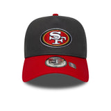 Cappellino 49ers di San Francisco, A-Frame, New Era, grigio