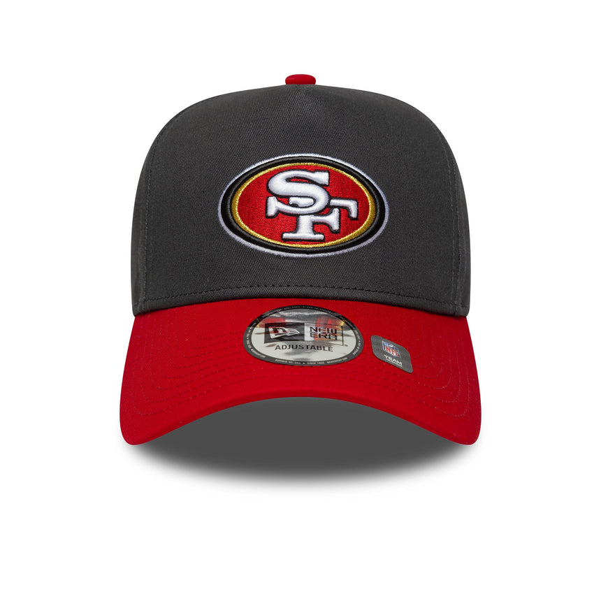Cappellino 49ers di San Francisco, A-Frame, New Era, grigio