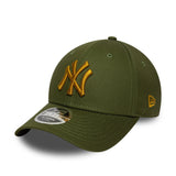 Cappellino dei New York Yankees, toppa World Series, New Era, 9FORTY, verde