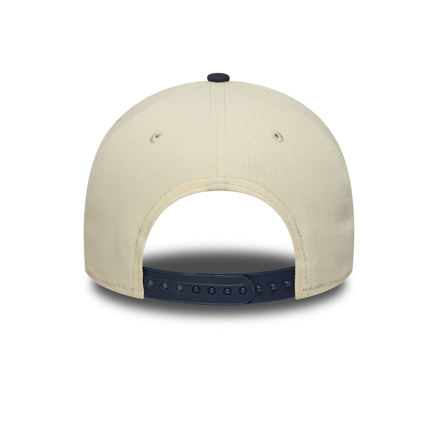 Cappellino New York Yankees con toppa, New Era, 9FORTY, A-frame, colore beige