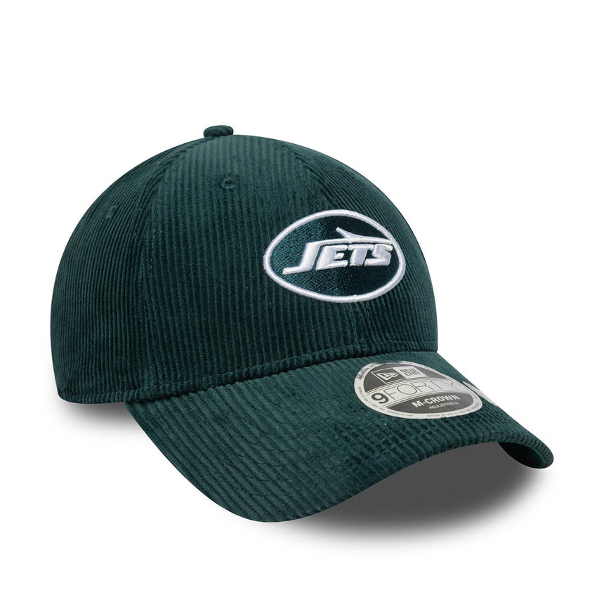 Cappello New York Jets con cordino, New Era, 9FORTY, DET, verde