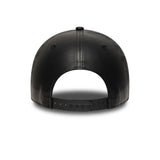 Cappellino Chicago Bulls, PU MC, New Era, 9FORTY, nero monocolore