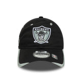 Cappellino Raiders di Las Vegas, NFL, New Era, 9TWENTY, nero