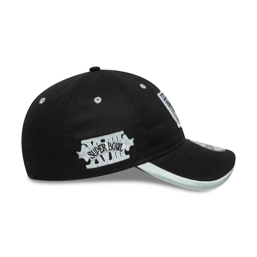 Cappellino Raiders di Las Vegas, NFL, New Era, 9TWENTY, nero