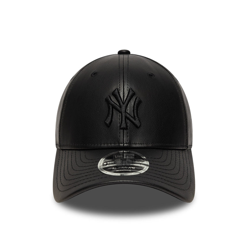 Cappellino New York Yankees, spilletta classica, New Era, 9FORTY, nero