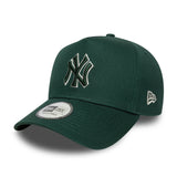 Cappellino New York Yankees, con contorno a cornice, New Era, 9FORTY, monocromatico, verde