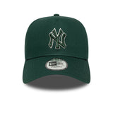 Cappellino New York Yankees, con contorno a cornice, New Era, 9FORTY, monocromatico, verde