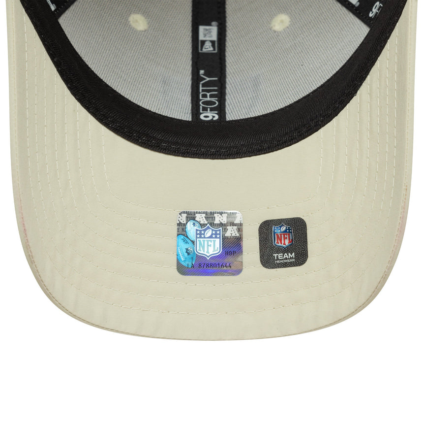 Cappellino dei Las Vegas Raiders, riciclato, 9FORTY, New Era, grigio