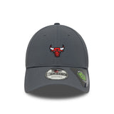 Cappellino Chicago Bulls, riciclato, 9FORTY, New Era, grigio