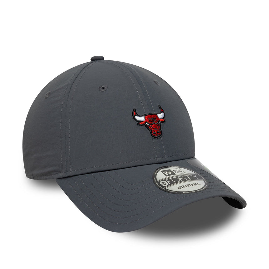 Cappellino Chicago Bulls, riciclato, 9FORTY, New Era, grigio