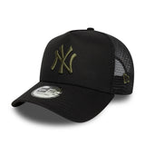 Cappellino trucker dei New York Yankees, Essenziale della lega, RIG, Nero