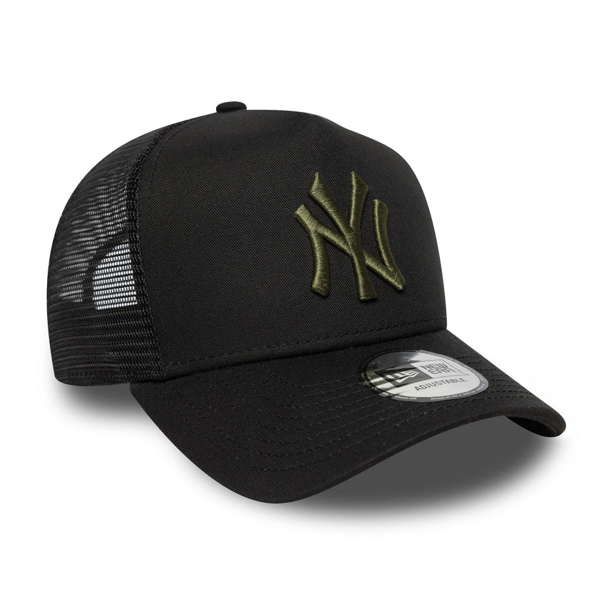 Cappellino trucker dei New York Yankees, Essenziale della lega, RIG, Nero