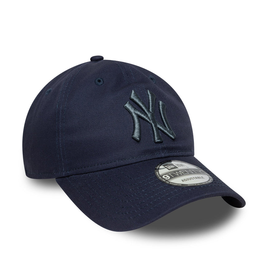 Cappellino New York Yankees, essenziale per la lega, New Era, 9TWENTY, blu