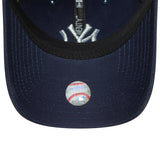Cappellino New York Yankees, essenziale per la lega, New Era, 9TWENTY, blu